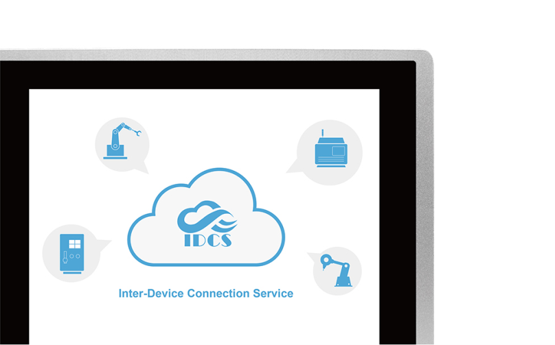 Device connections and Data instantaneous through IDCS. / IDCS IoT HMI Edge Gateway Cloud Service PanelMaster Cermate ES Box / Complete access to PLC / The best solution for Data Transfer. / Monitoring and operating devices on your Android phone or tablet.
