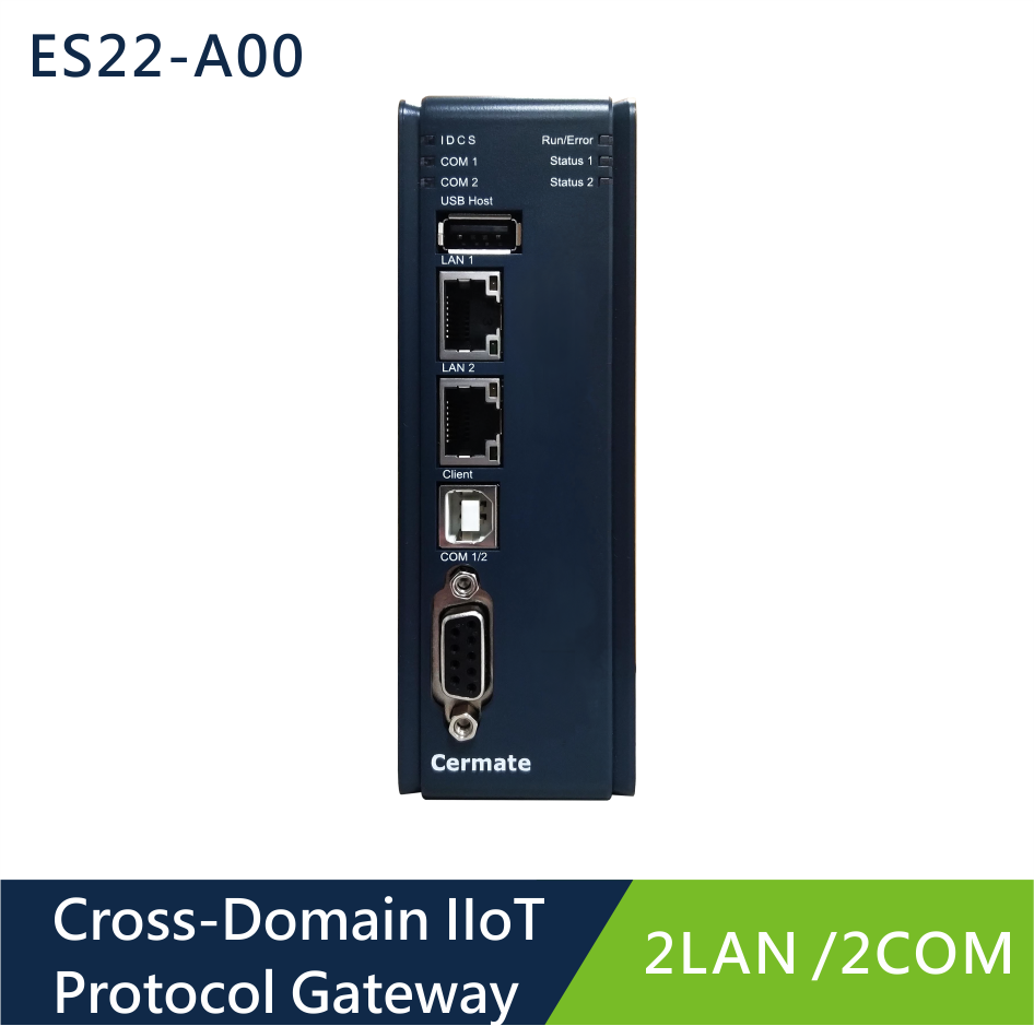 ES22-A00 2LAN / 2COM / 2USB / Micro SD